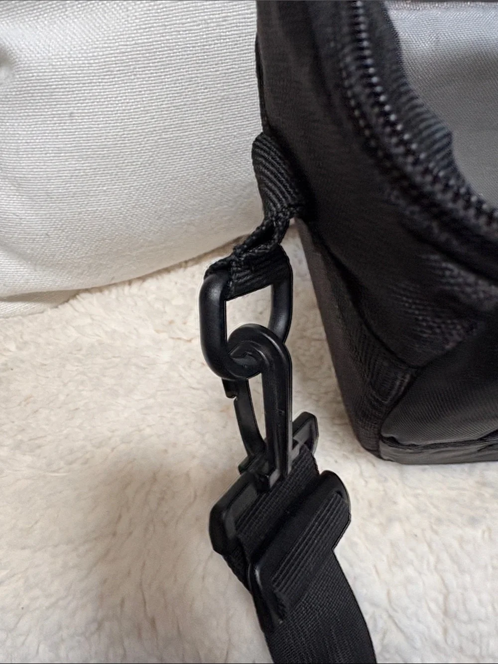 Vintage Lowepro Compact Camera Bag in Navy Blue